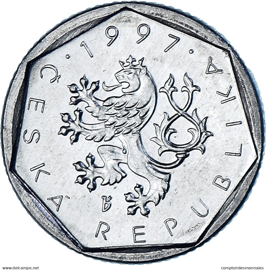 Monnaie, République Tchèque, 20 Haleru, 1997, SPL, Aluminium, KM:2.1 - Tchéquie