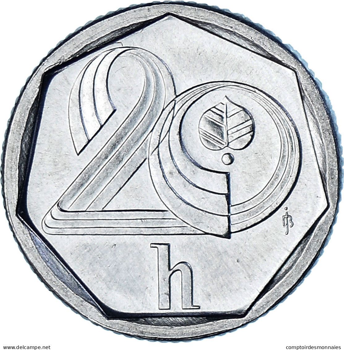 Monnaie, République Tchèque, 20 Haleru, 1997, SPL, Aluminium, KM:2.1 - Tchéquie
