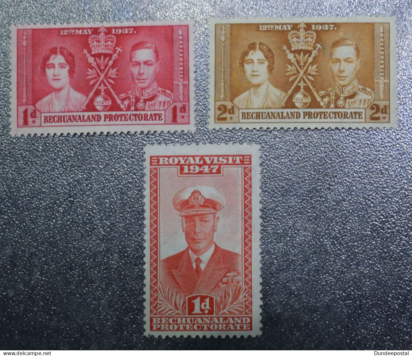 BECHUANALAND STAMPS  King George VI  1937 -47 Mm   ~~L@@K~~ - 1885-1964 Bechuanaland Protectorate