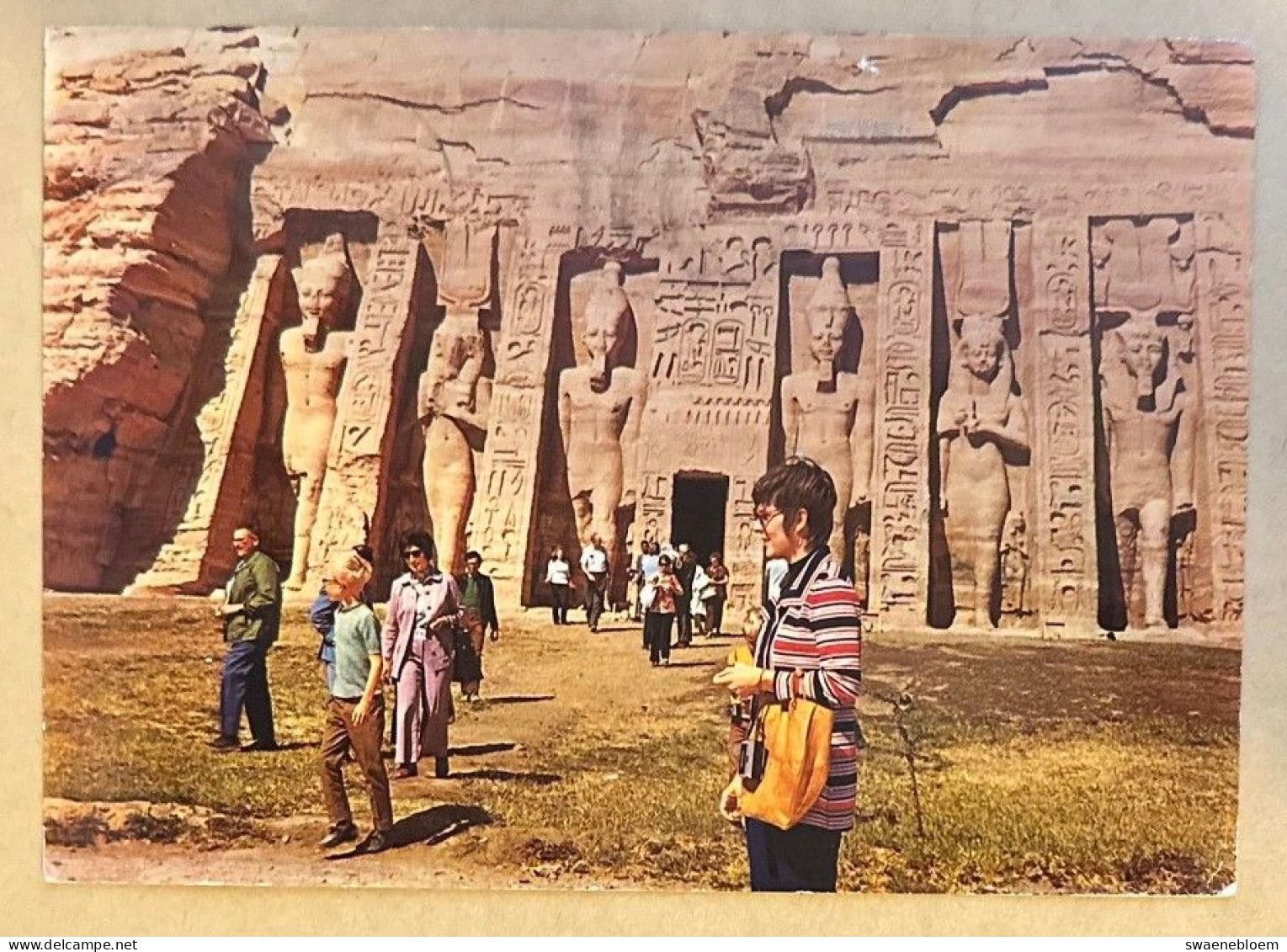 EG. EGYPTE. ASWAN. ABU SIMBEL. THE TEMPLE OF ABU SEMBEL. 1986 - Abu Simbel Temples