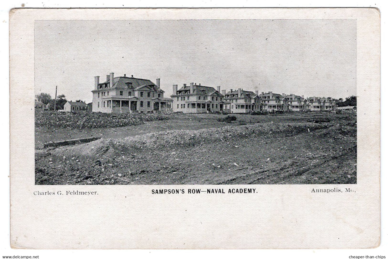 ANNAPOLIS - Samson's Row - Naval Academy - Undivided Back - Annapolis – Naval Academy