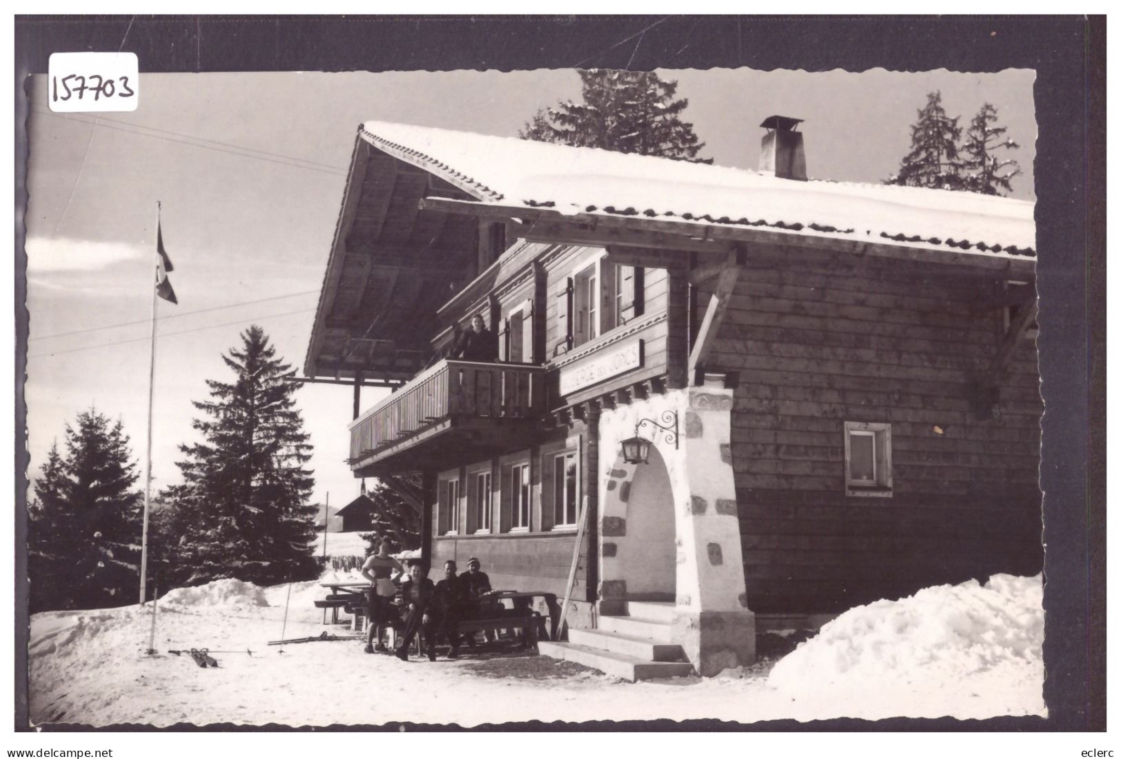 LES PACCOTS SUR CHATEL SAINT DENIS - RESTAURANT DU LAC DES JONCS - TB - Châtel-Saint-Denis