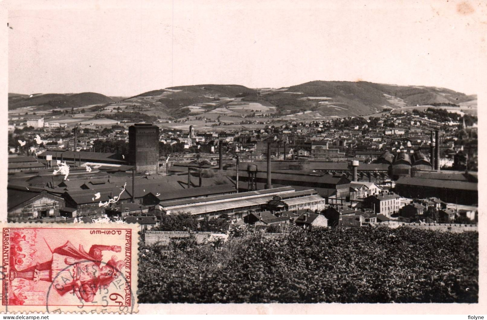 Firminy - Vue Générale Et Les Usines Verdié - Industrie - Firminy