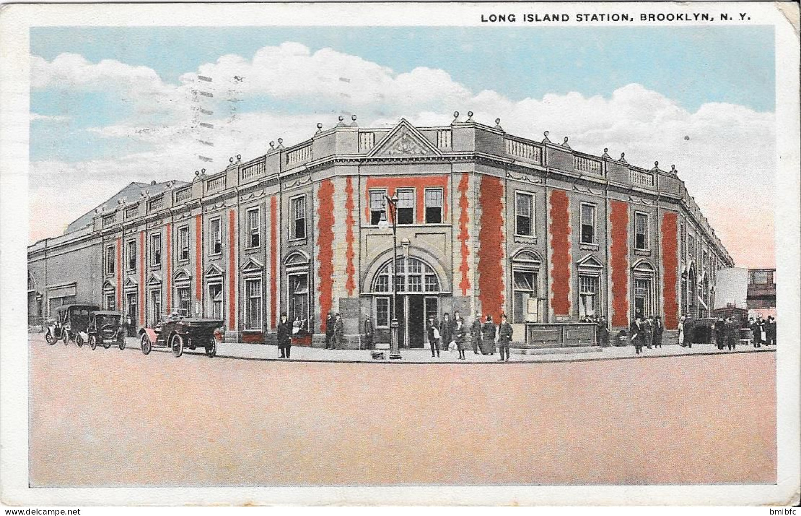 1916  - LONG ISLAND STATION, BROOKLYN, N.Y. - Brooklyn