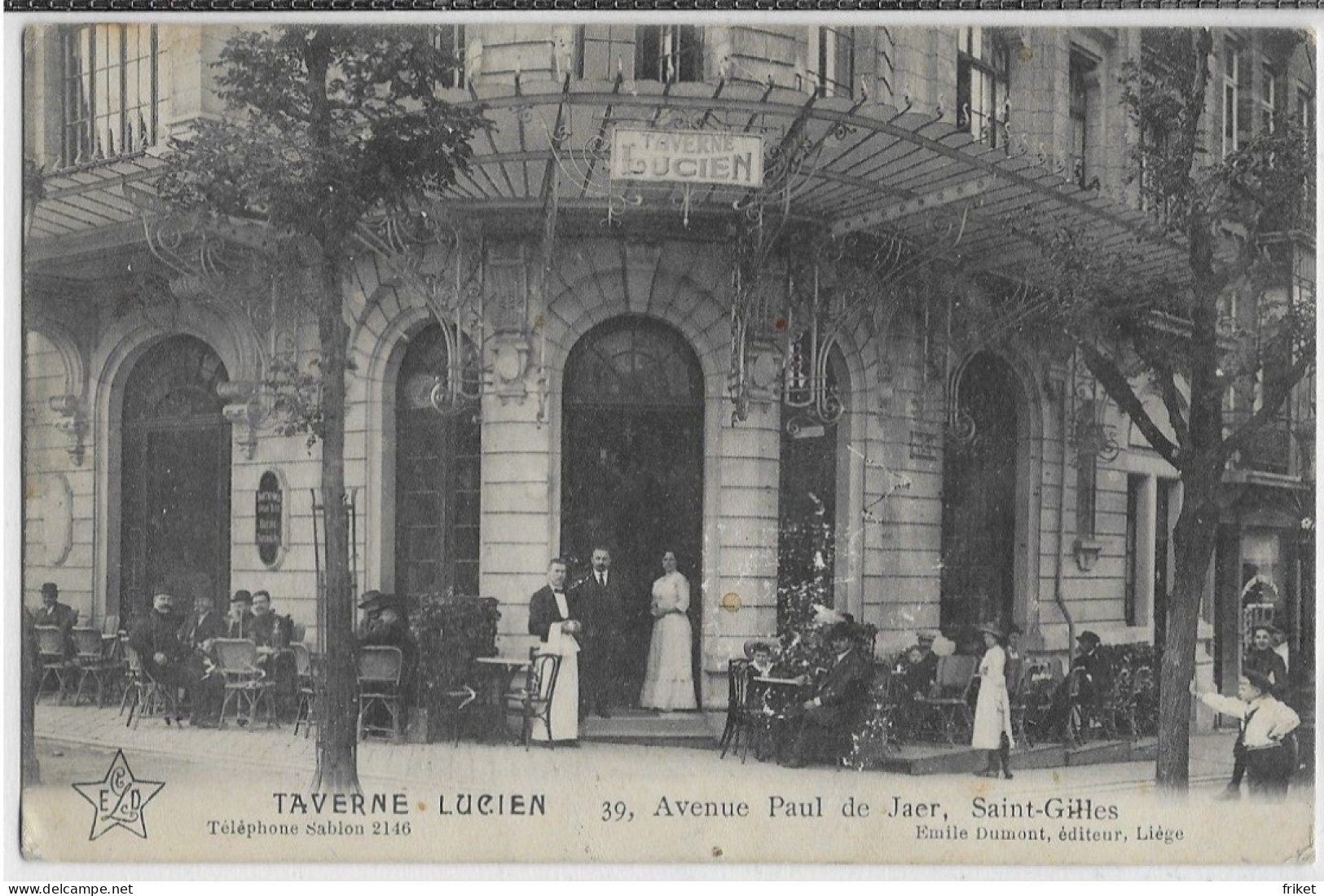 - 3251 -  SAINT - GILLES  Taverne Lucien - St-Gilles - St-Gillis