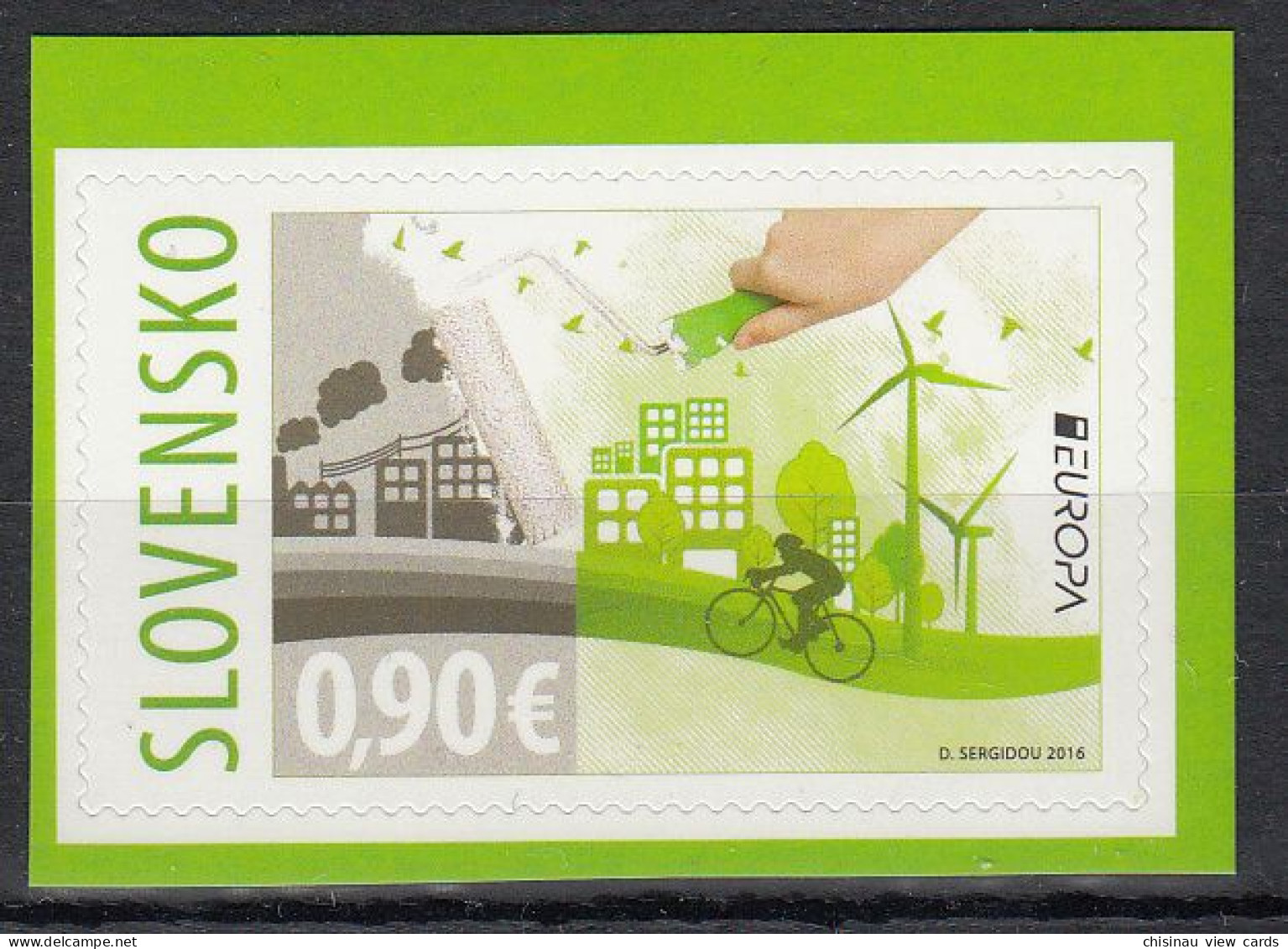 CZECH REPUBLIC 2016 EUROPA CEPT.CASTLES.Set 2 Stamps MNH - 2016