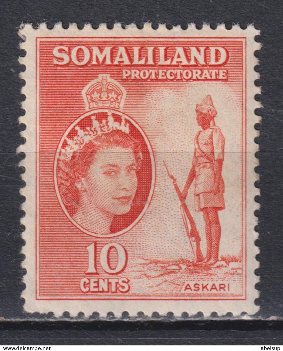 Timbre Neuf* De Somaliland  De 1953 N°121 MH - Somalilandia (Protectorado ...-1959)