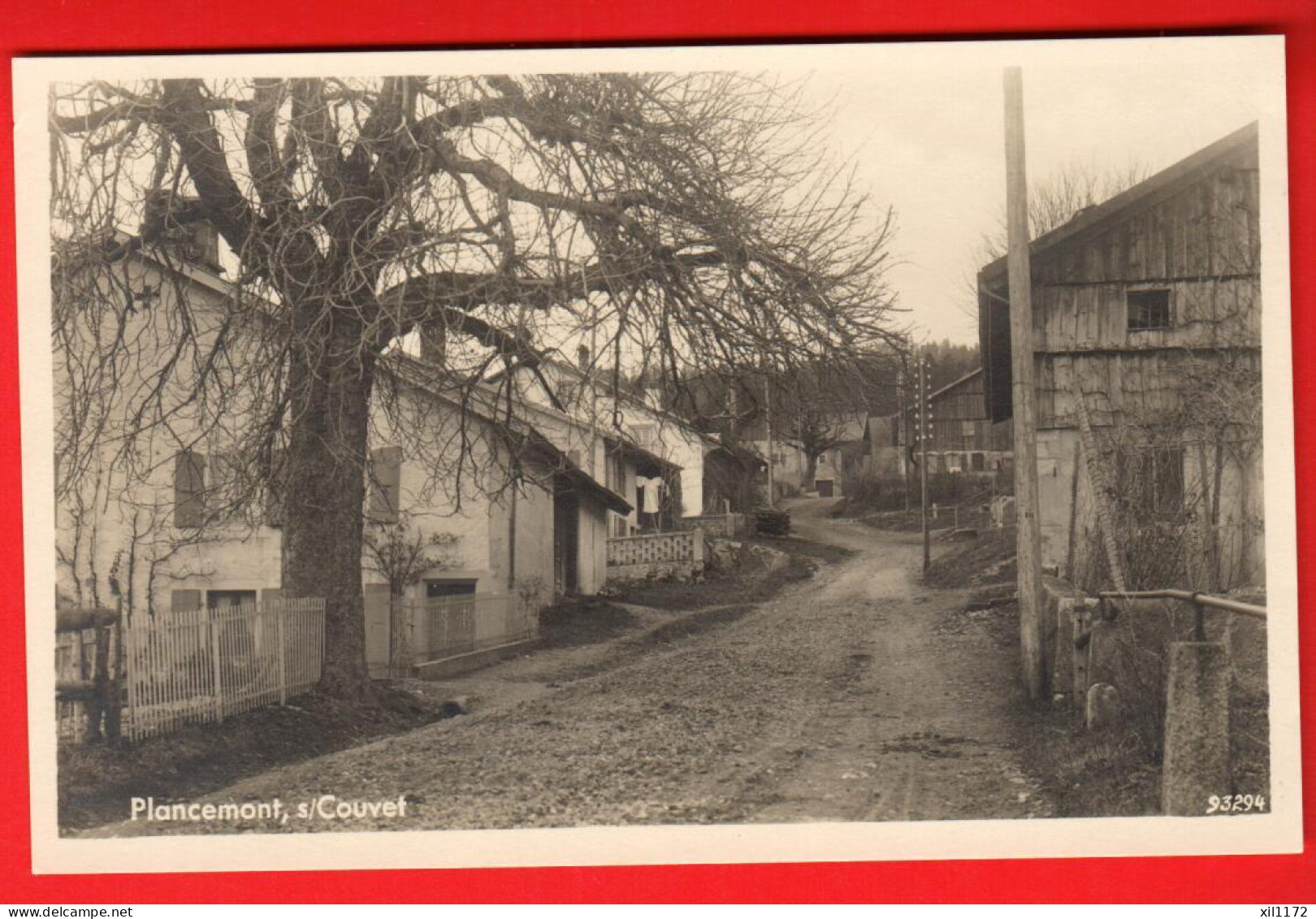 ZWH-22 RARE Val De Travers Fermes De Plancemont Sur Couvet  NC. Editeur Georges Blanc Couvet  - Couvet