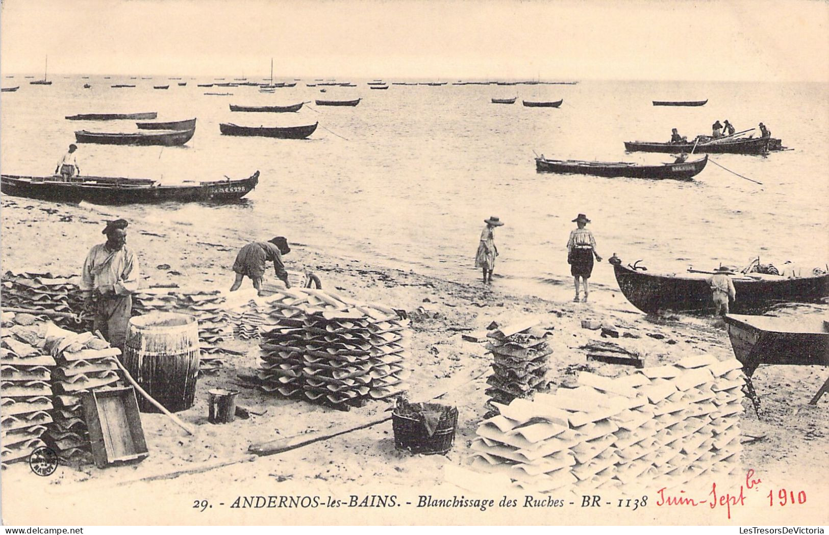 CPA - FRANCE - 33 -  ANDERNOS LES BAINS - Blanchissage Des Ruches - Andernos-les-Bains