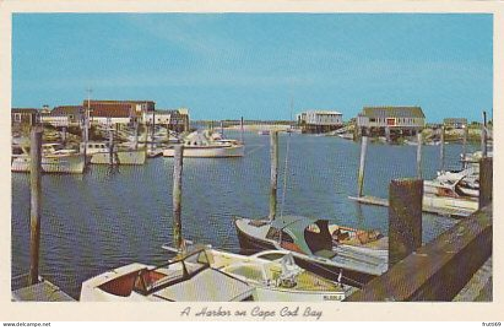 AK 153943 USA - Massachusetts - Cape Cod - View Of The Harbor Of Barnstable Village - Cape Cod