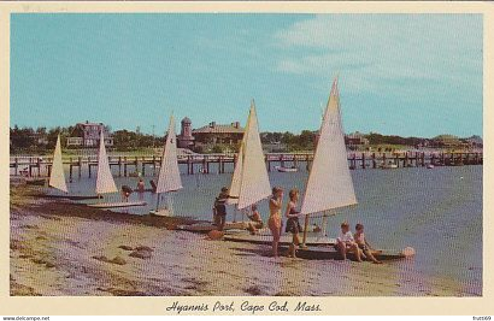 AK 153946 USA - Massachusetts - Cape Cod - Ready For A Sailboat Race - Cape Cod