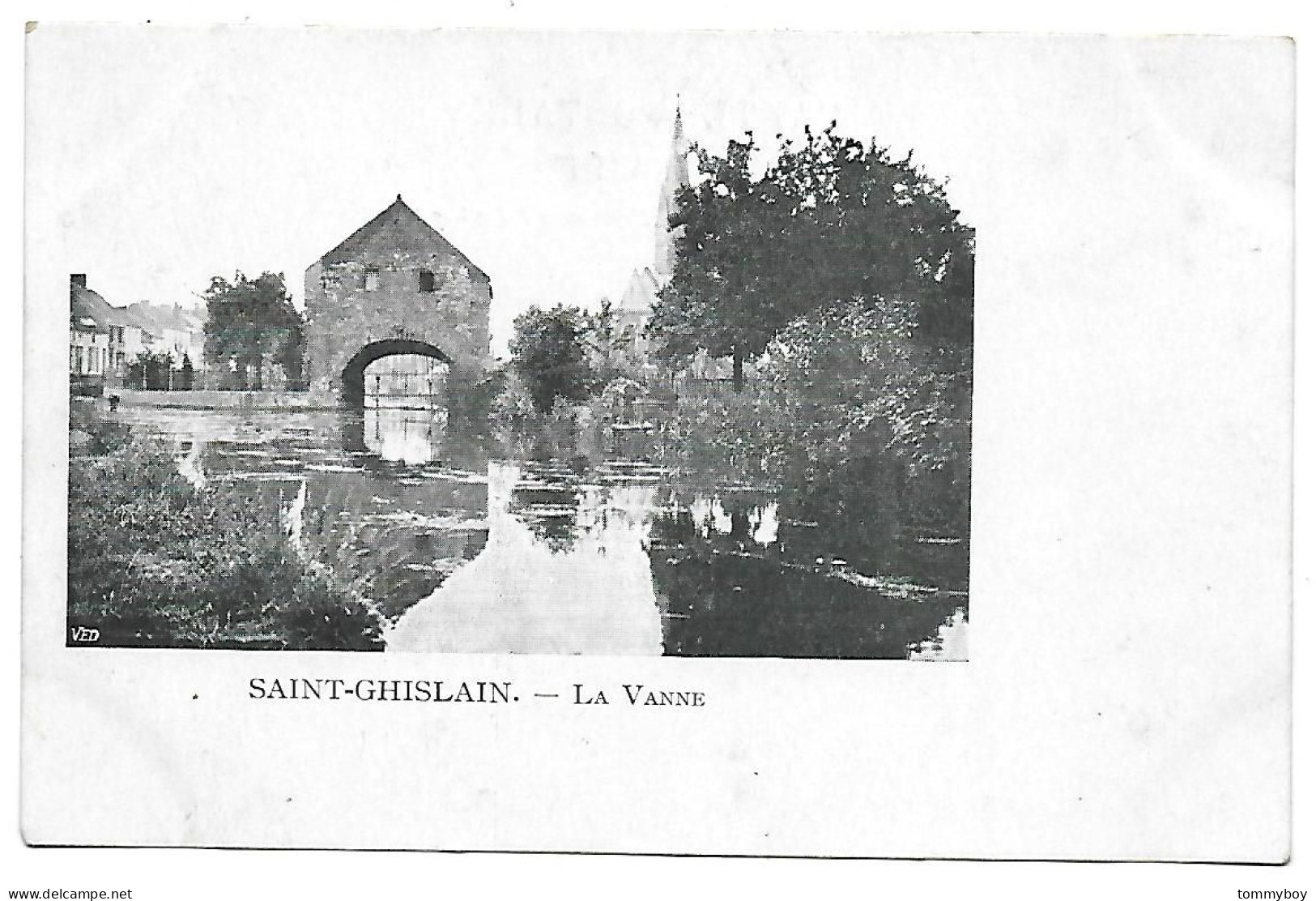 CPA Saint-Ghislain, La Vanne - Saint-Ghislain