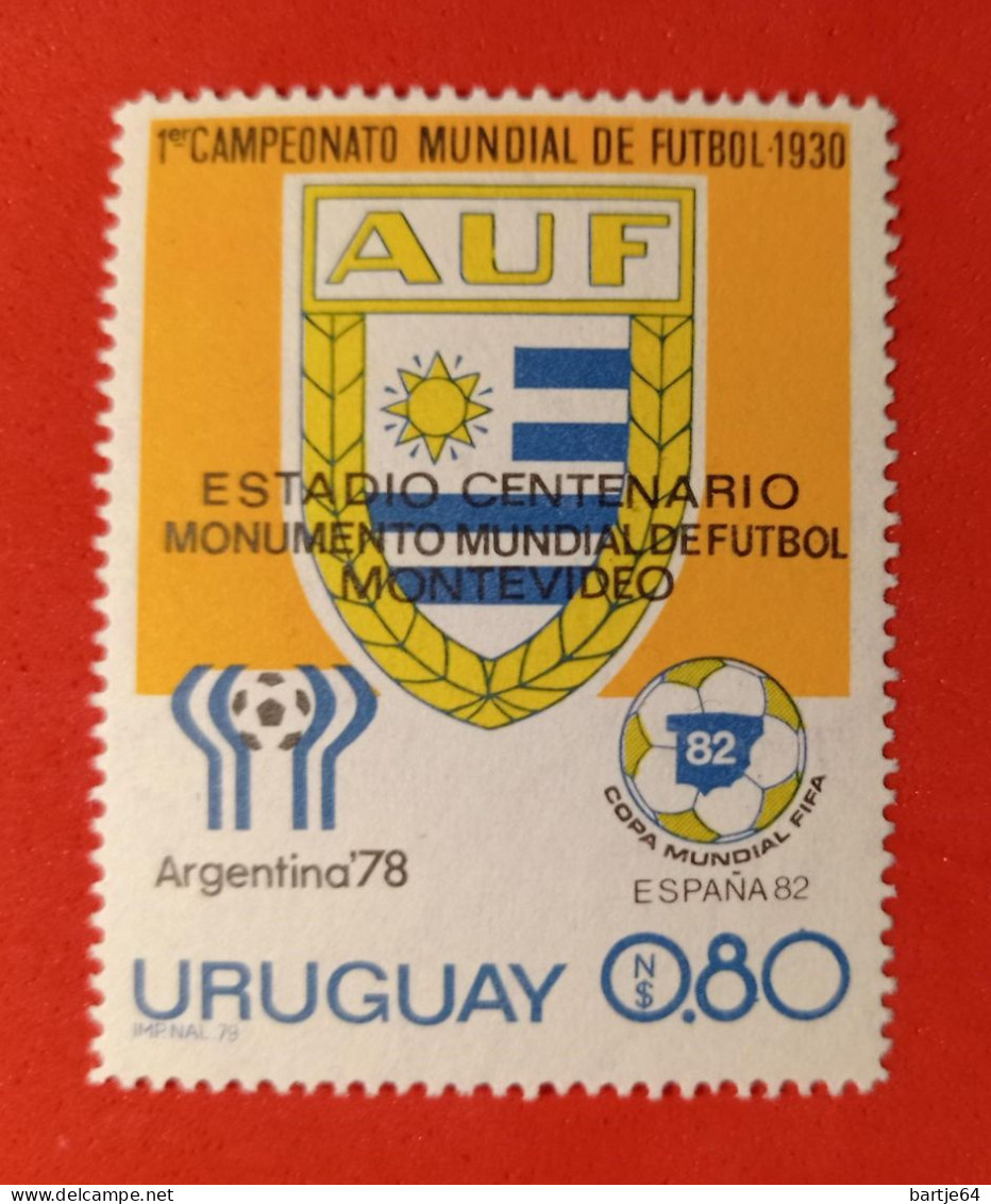 1979 Uruguay - Stamp Postfris - Coppa America