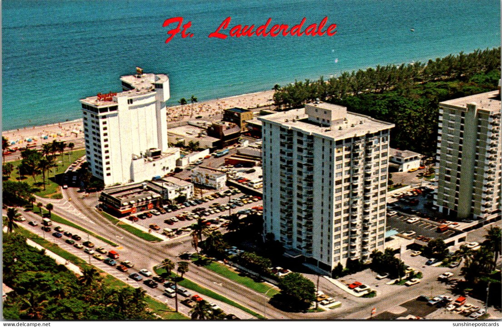 Florida Fort Lauderdale Beach Area At Sunrise Boulevard And A1A - Fort Lauderdale