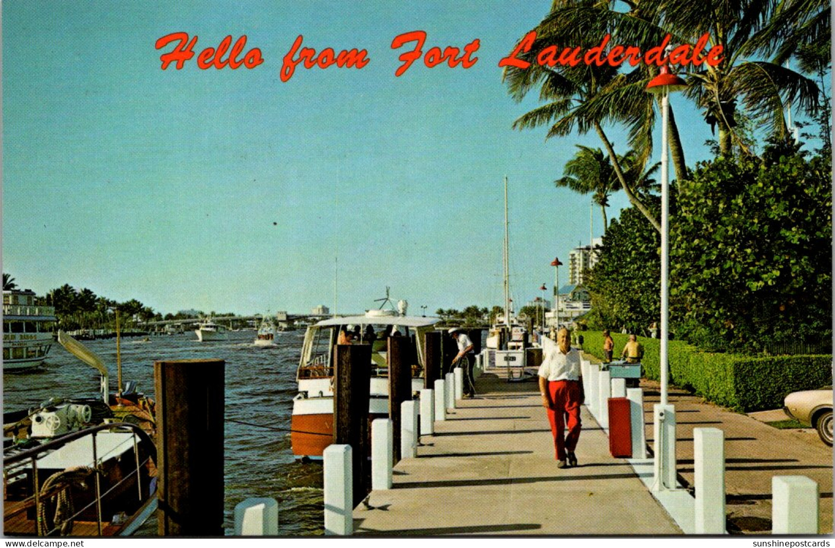 Florida Fort Lauderdale Bahia Mar Marina Docks - Fort Lauderdale