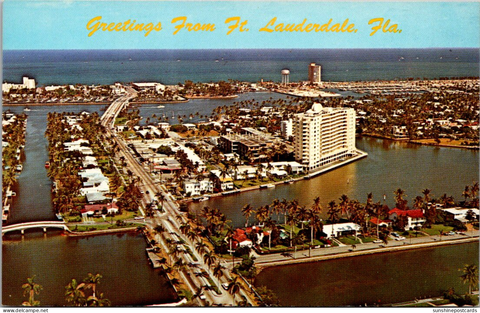 Florida Fort Lauderdale Birds Eye View - Fort Lauderdale