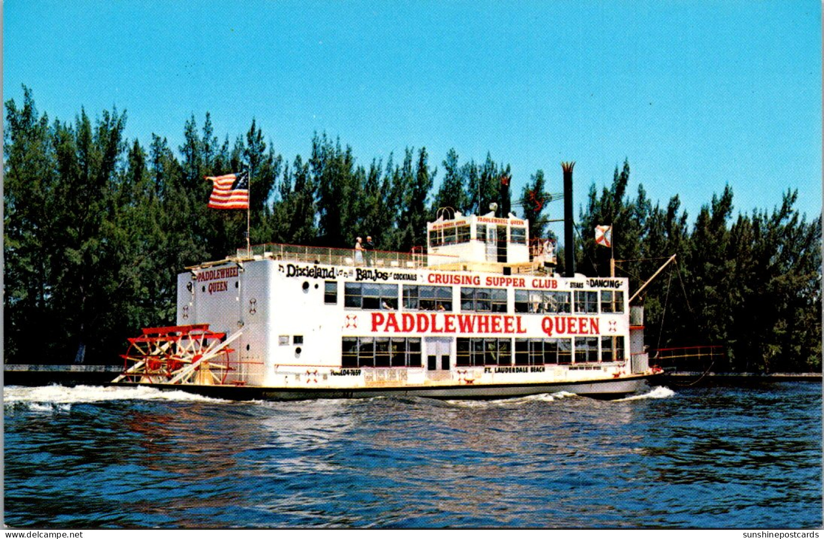 Florida Fort Lauderdale The Paddlewheel Queen Supper Club Boat - Fort Lauderdale
