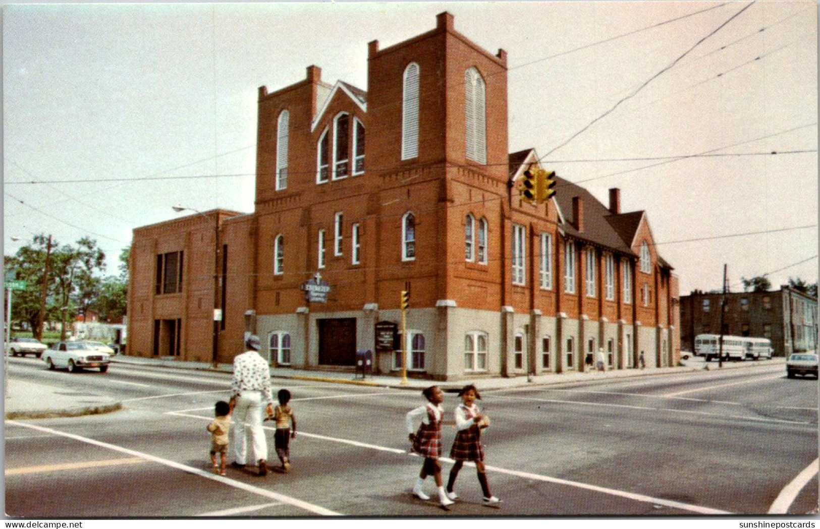 Georgia Atlanta The Ebeneezer Baptist Church Where Martin Luther King Jr Was Baptised - Atlanta