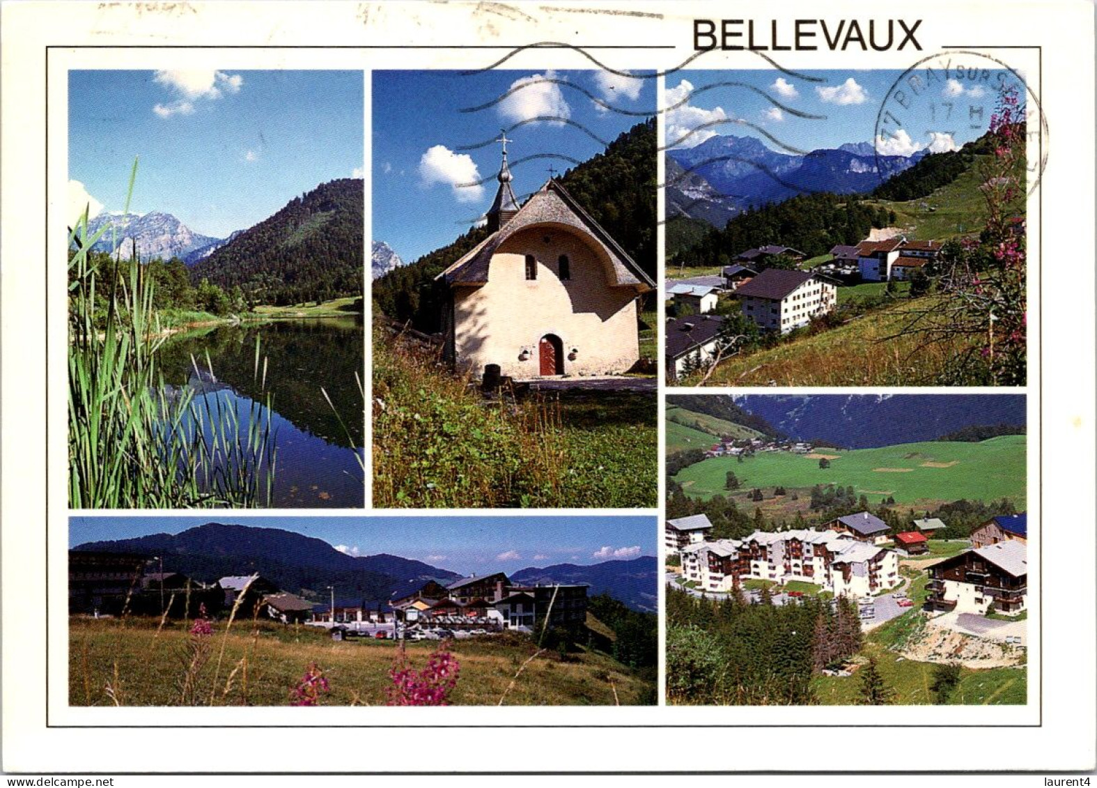 17-8-2023 (2 T 45)  France - Bellevaux (2 Postcards) - Bellevaux