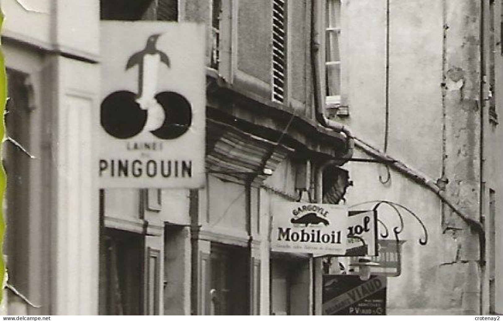 63 CUNLHAT N°7 578 Rue De La Poste VOIR ZOOMS Citroën 2CV MOTO PUB Viaud Trinquard Pingouin Phildar Pernelle Mobiloil - Cunlhat