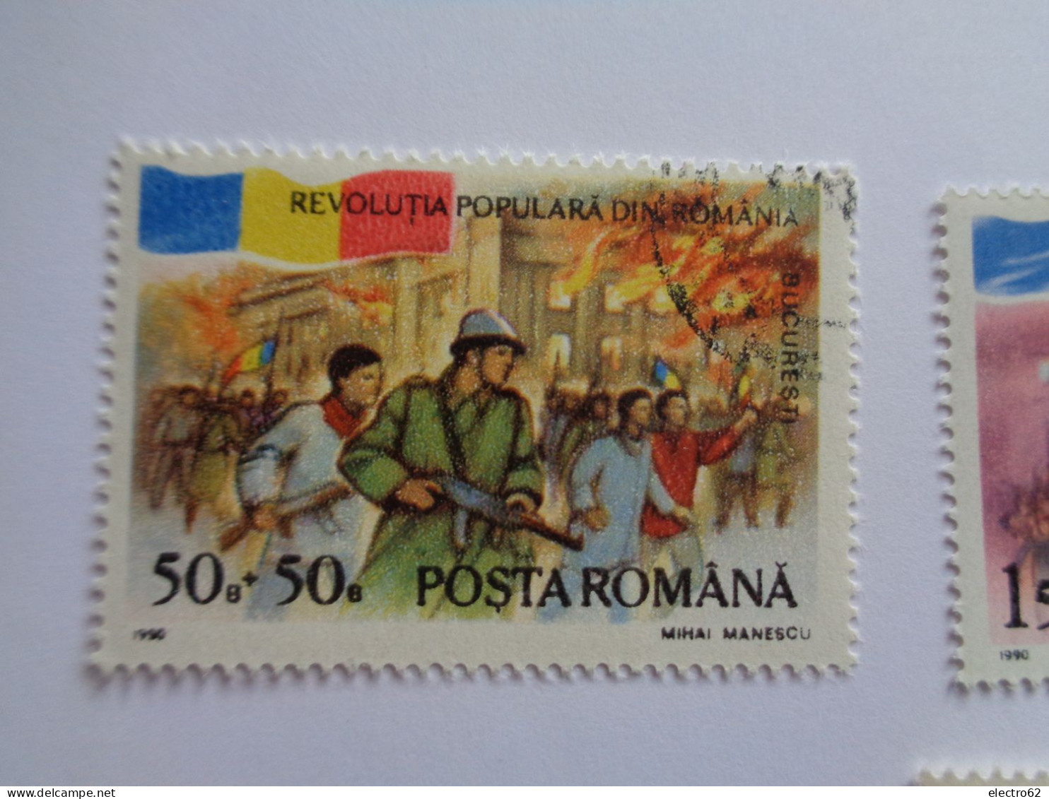 Roumanie Rümania Romania Romana 1990 Changement Régime Soulèvement Populaire Bucarest Timisoara Brasov Sibiu Tirgu Mures - Usati