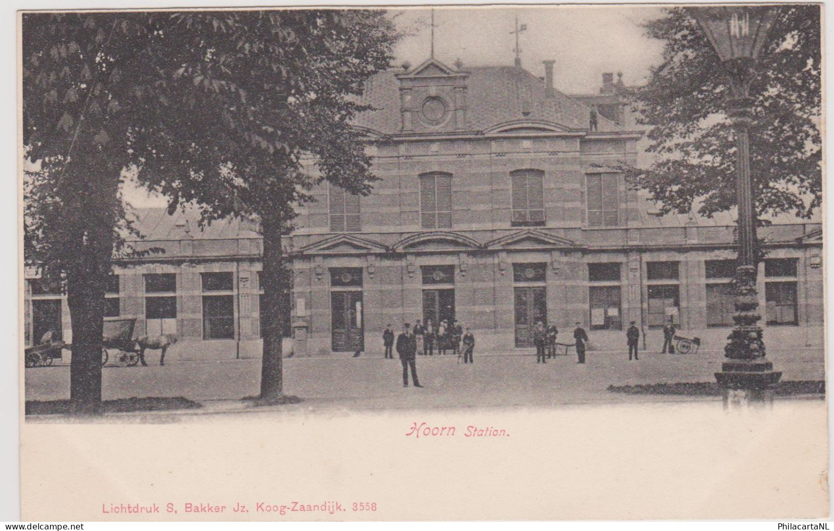 Hoorn - Station Met Volk - Zeer Oud - Hoorn