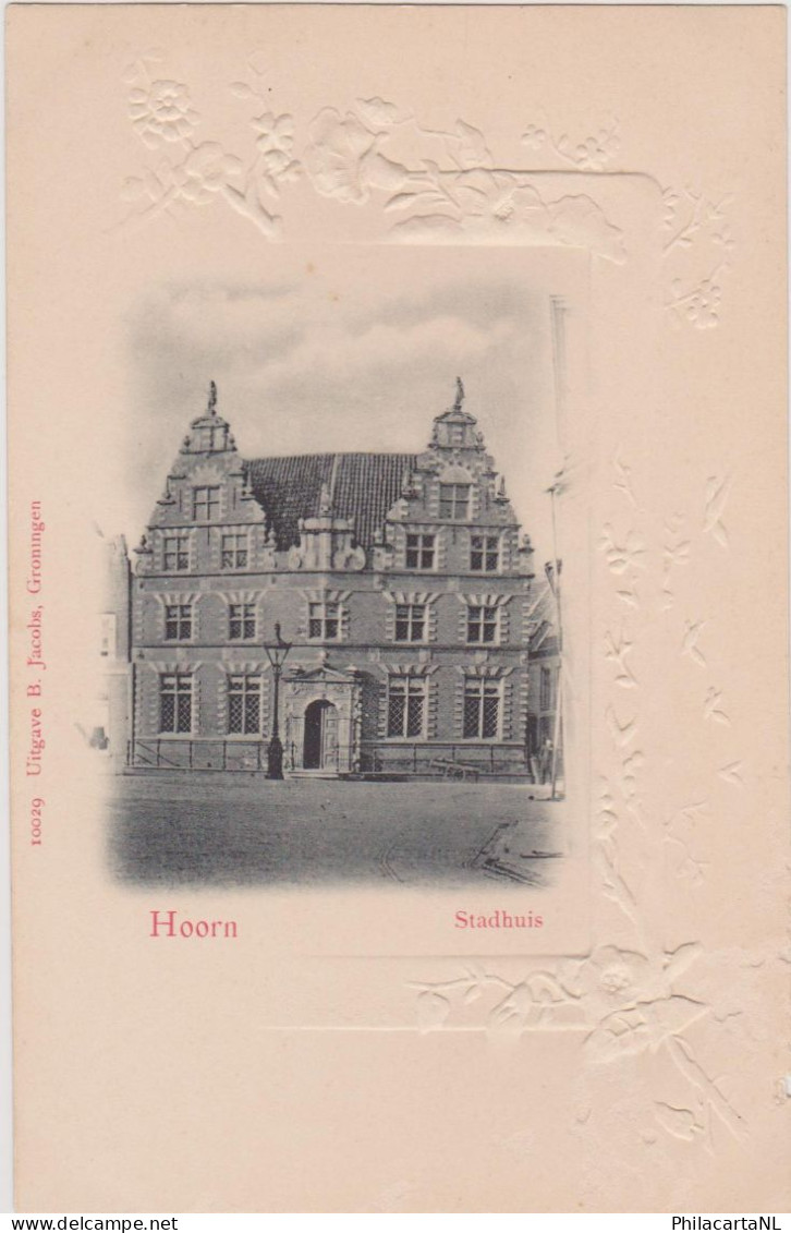 Hoorn - Reliefkaart Stadhuis - Zeer Oud - Hoorn