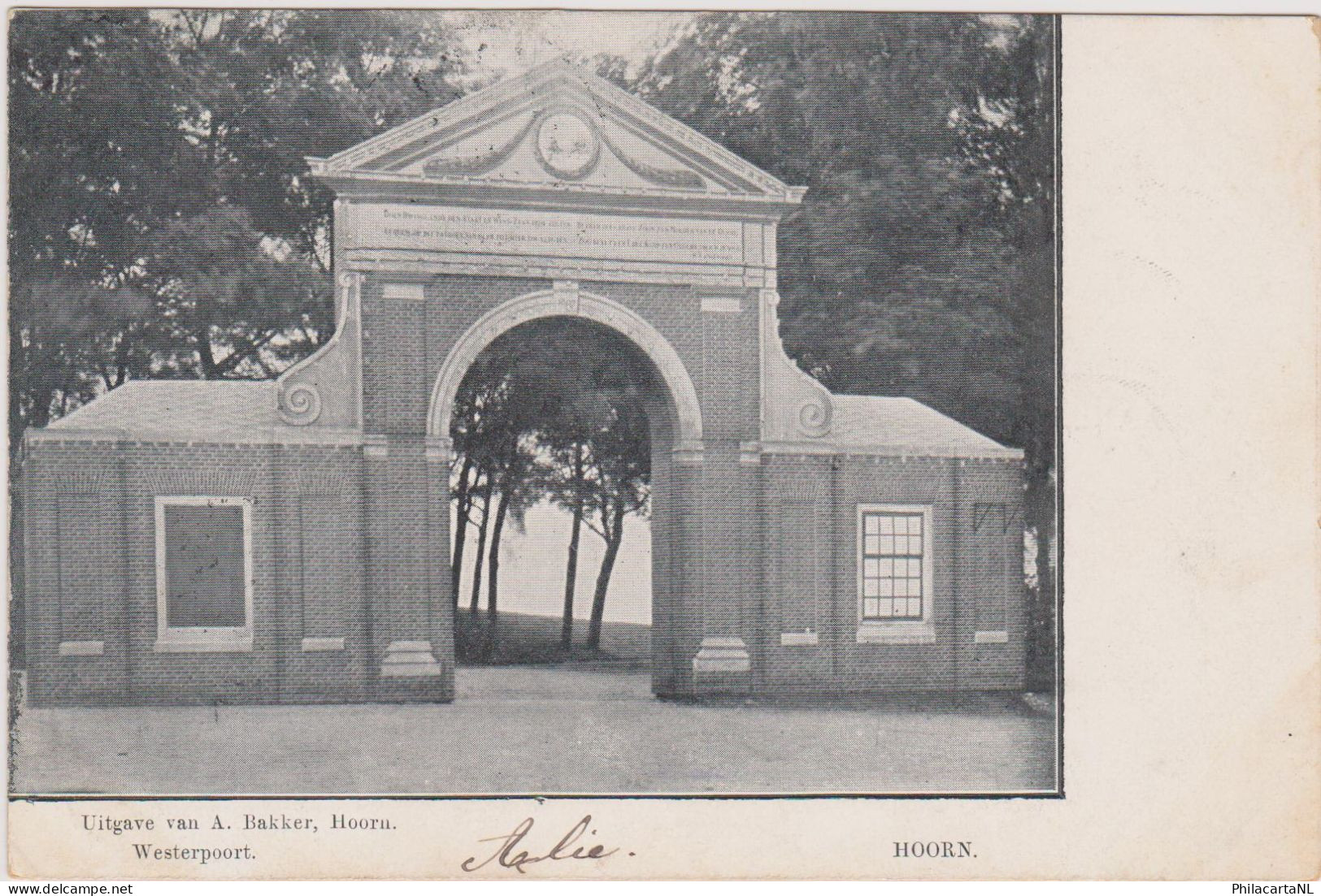 Hoorn - Westerpoort - 1903 - Hoorn