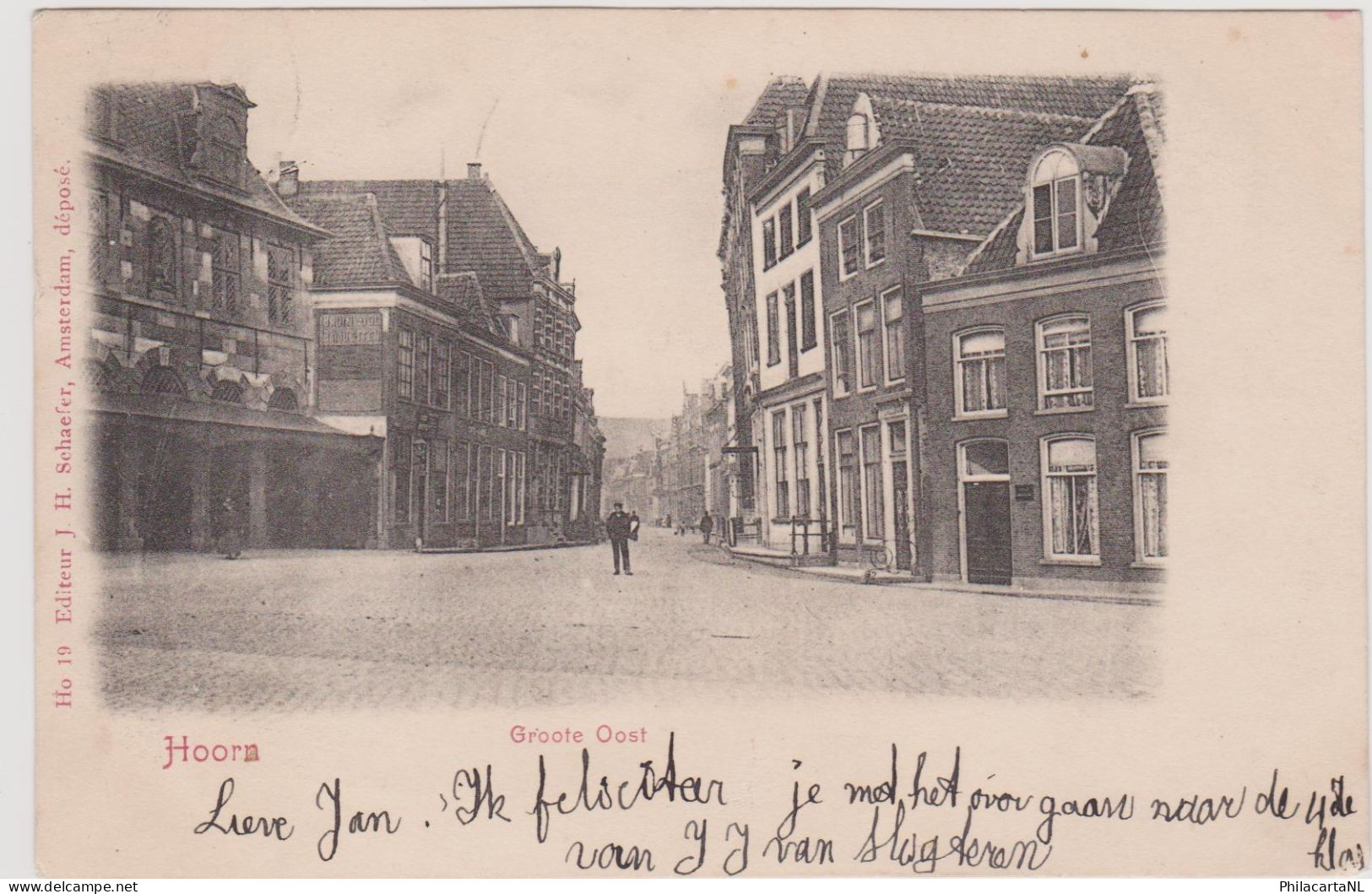 Hoorn - Groote Oost - 1901 - Hoorn
