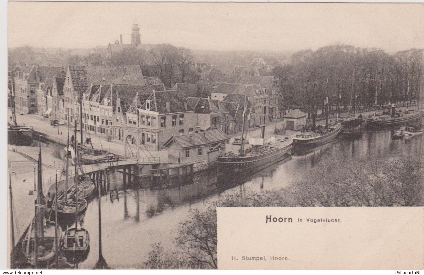 Hoorn - Panorama Met Stoomboten - Zeer Oud - Hoorn