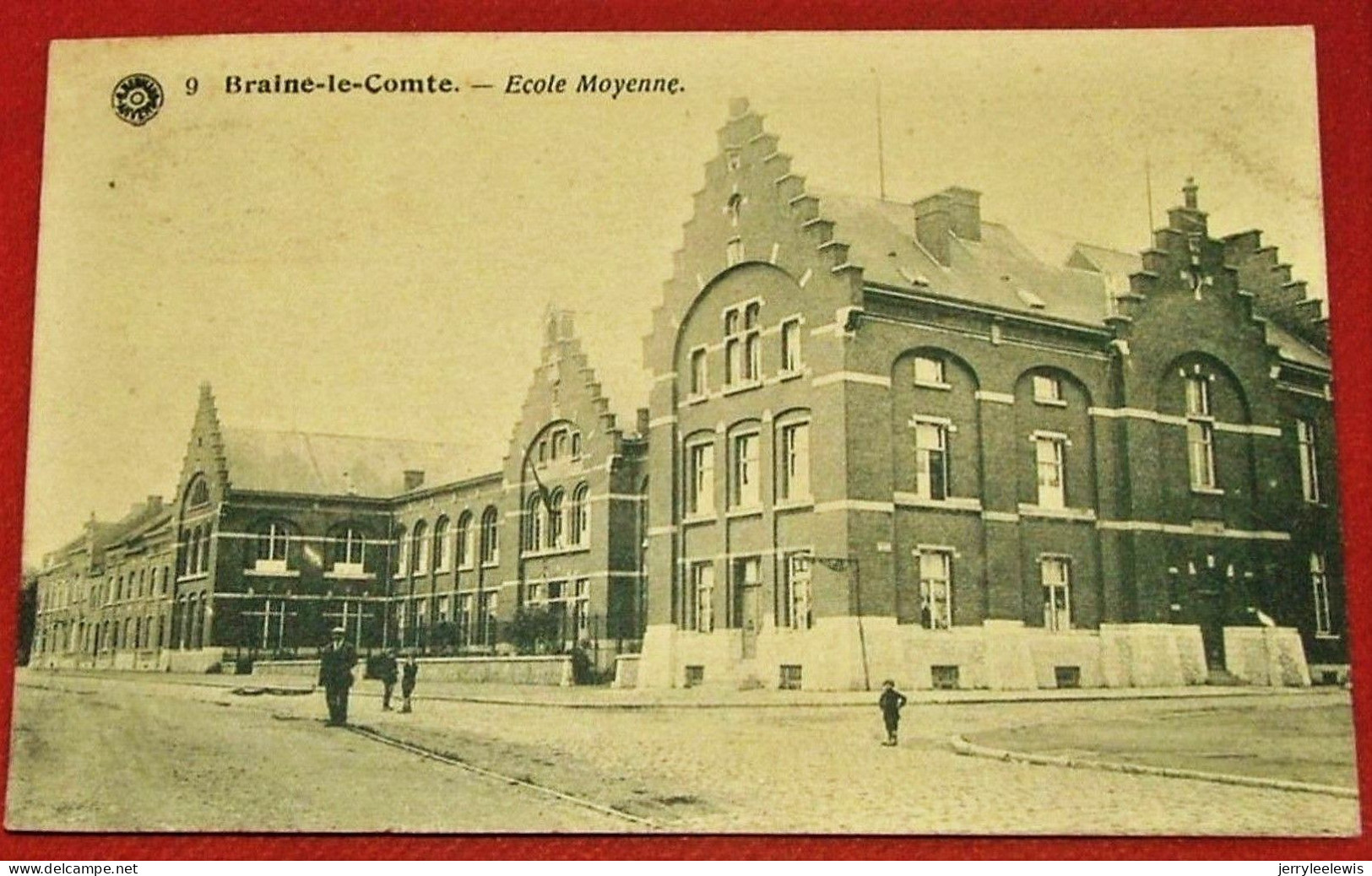 BRAINE LE COMTE  -  Ecole Moyenne  -  1922 - Braine-le-Comte