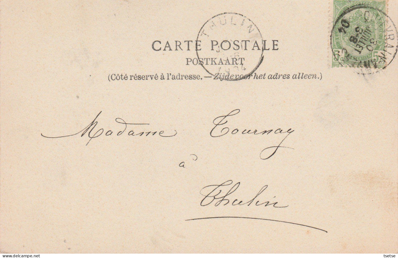 Quiévrain - La Honelle - 1904 ( Voir Verso ) - Quievrain