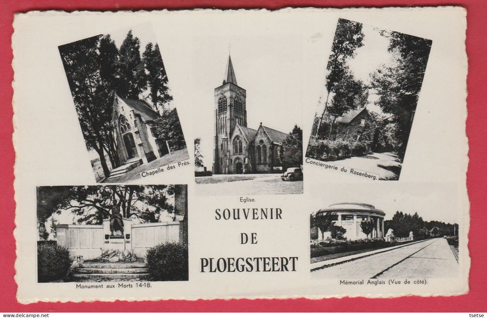 Ploegsteert - Souvenir ... Carte Postale 5 Vues ( Voir Verso ) - Comines-Warneton - Komen-Waasten