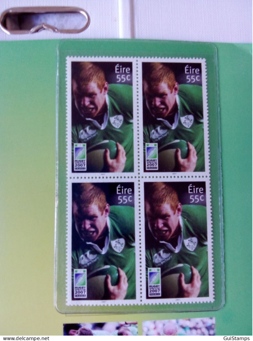 2007 Ireland Rugby World Cup Stamp Presentation Pack - 2007 Ireland pack Rugby