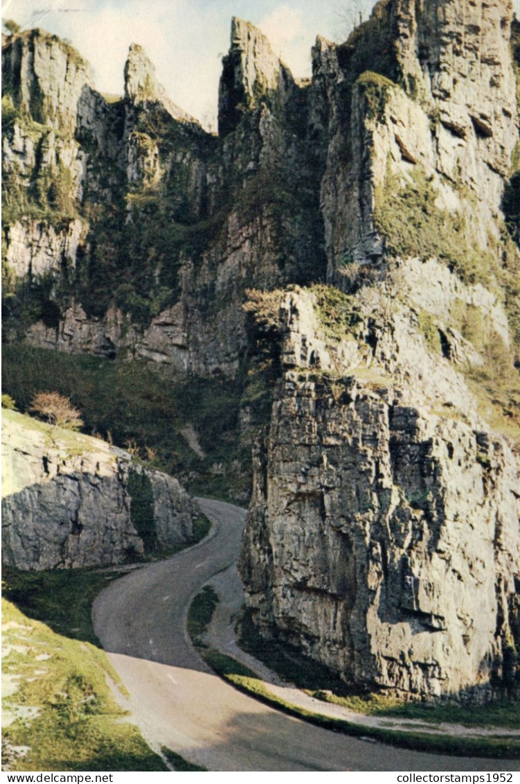 SOMERSET, CHEDDAR GORGE, THE PINNACLE AND CASTLE ROCK, UNITED KINGDOM - Cheddar