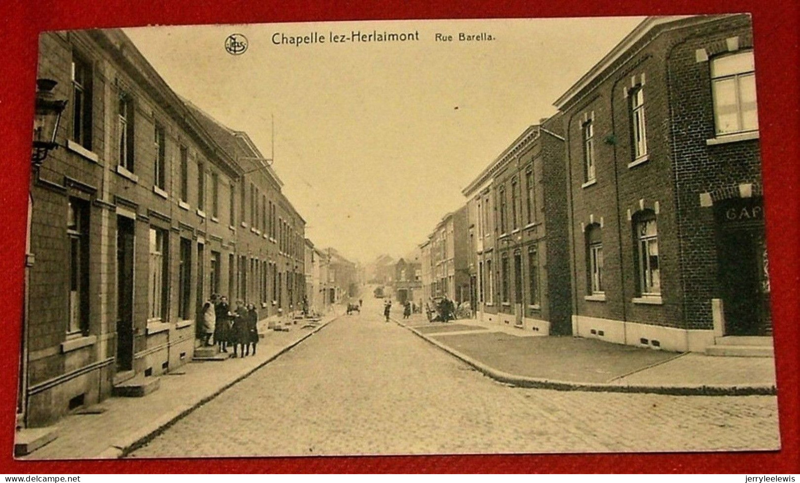 CHAPELLE-LEZ-HERLAIMONT   -  Rue Hippolyte  Barella   -   1923  - - Chapelle-lez-Herlaimont