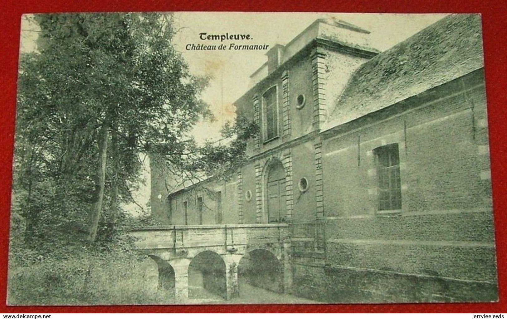 TEMPLEUVE  -  Château De Formanoir   -  1922    - - Tournai