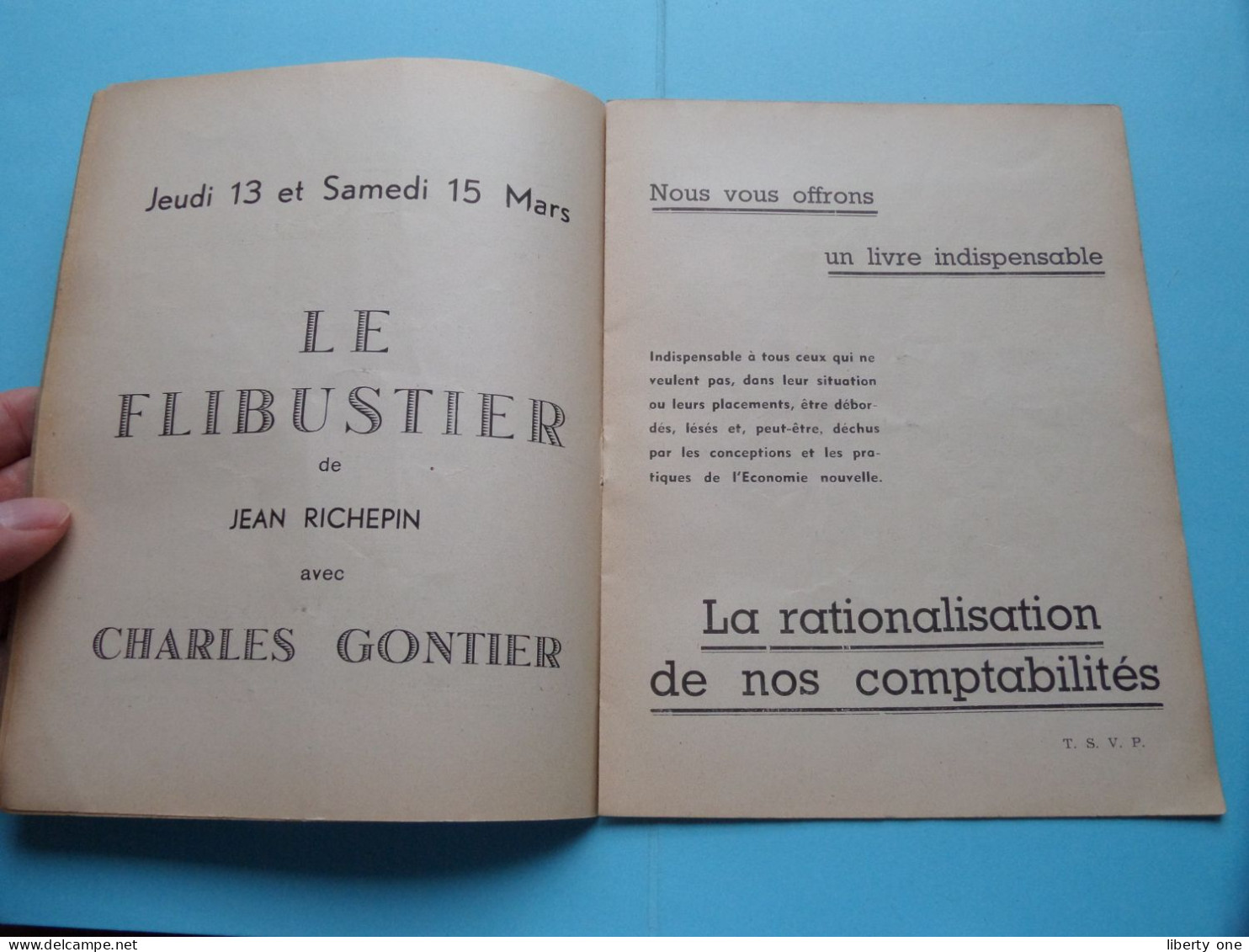 Palais Des BEAUX-ARTS Matinées Classiques Et Littéraires > Dir CHARLES MAHIEU " Programme 1940/41 ( Voir / Zie SCANS ) ! - Programas