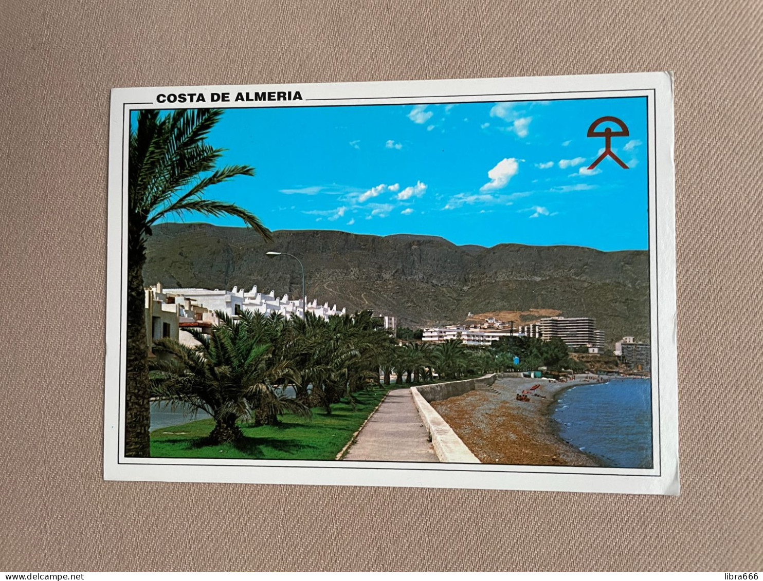 COSTA DE ALMERIA - AGUADULCE - Playa Y Vista Parcial / Ediciones Arribas, Zaragoza / 1996 - Almería
