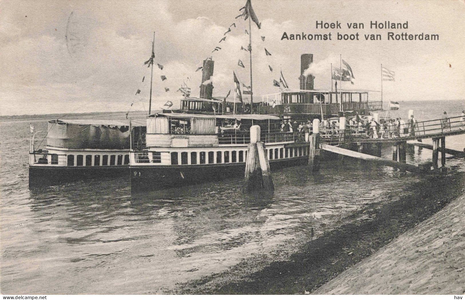 Hoek Van Holland Aankomst Boot Van Rotterdam 2411 - Hoek Van Holland