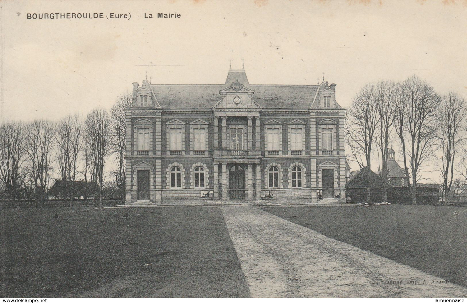 27 - BOURGTHEROULDE - La Mairie - Bourgtheroulde