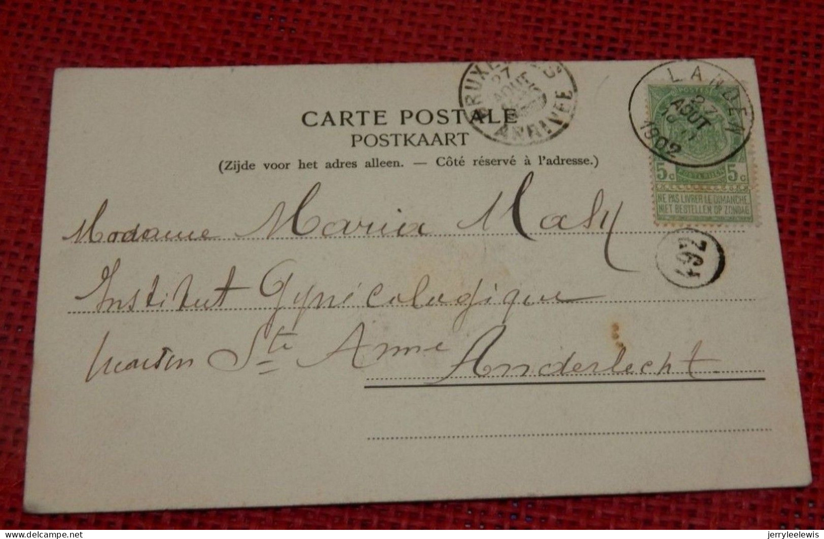 LANDEN  -  Chasuble Du 15ème Siècle    -  1902 - Landen