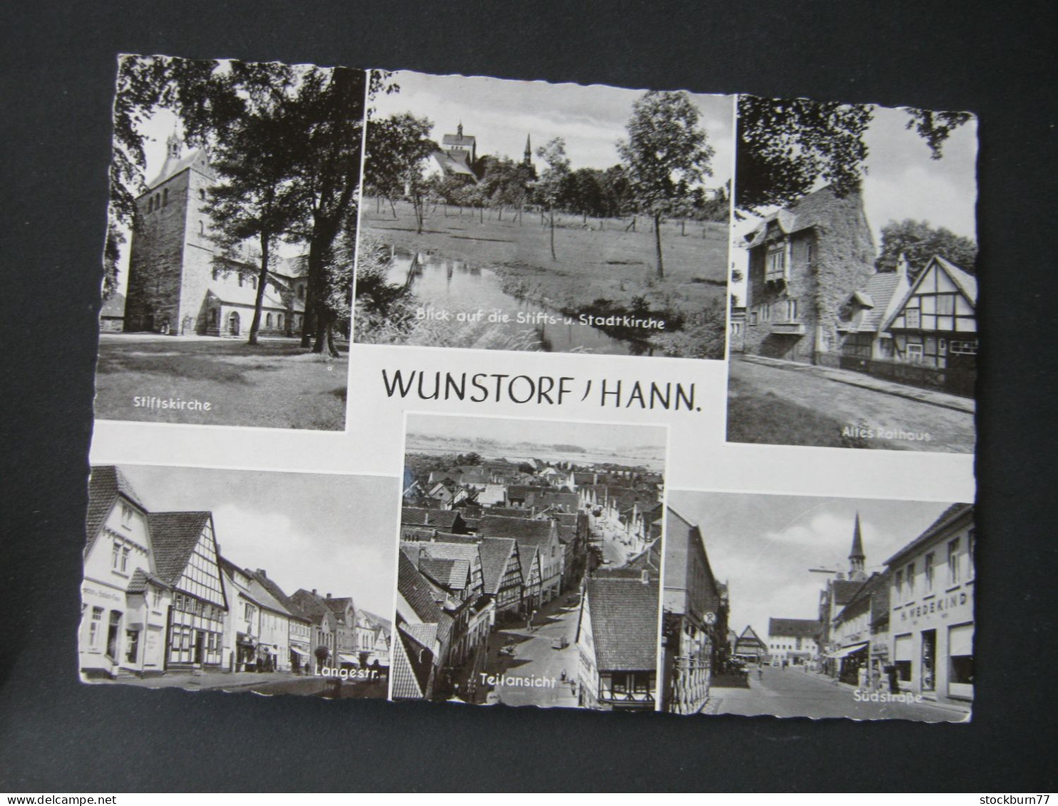 WUNSTORF ,    Schöne   Karte Um 1960 - Wunstorf