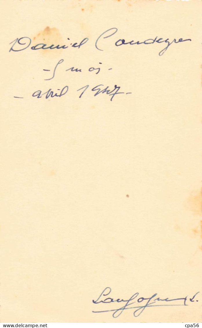 2 Documents 1947 - Archive Famille COUDEYRE - Guy Et Daniel Région LANGOGNE Lozère ? - Genealogie