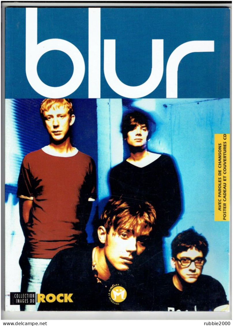 BLUR COLLECTION IMAGES DU ROCK 1996 PHOTOS HISTORIQUE PAROLES DE CHANSON POSTER ET COUVERTURES CD - Música