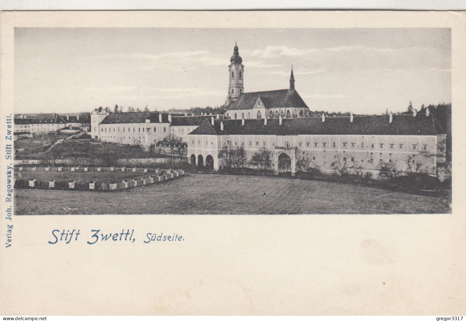 D3414) Stift ZWETTL - Südseite - - Verlag Joh. Ragowsky - Zwettl