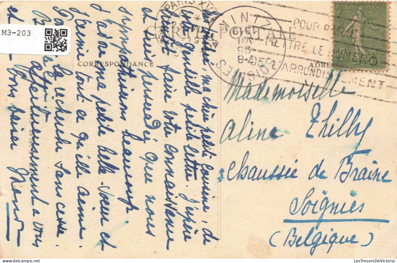 MILITARIA - Les Fêtes De La Victoire à Paris - 14 Juillet 1919 - Le Défilé - Troupes Belges - Carte Postale Ancienne - Guerra 1914-18