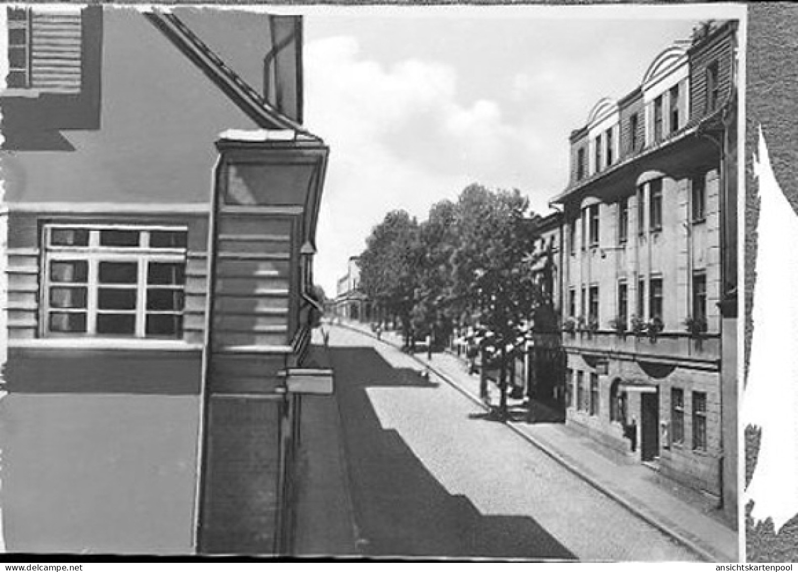 9 Negative Woldenberg Neumark, Straße, Kirche, Ruine