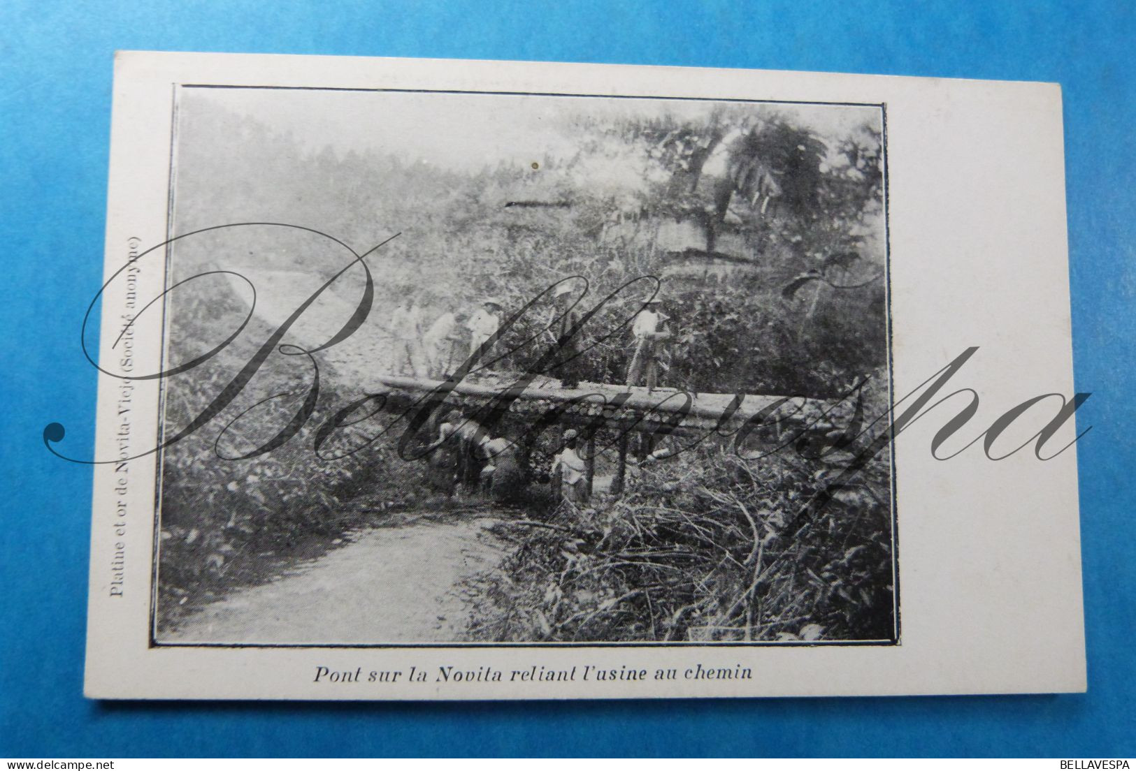 Novita-Viejo  Pont Reliant L'usine Au Chemin. Colombia Gold Silver Platina Mining Regio Chocó. S.A. - Mines