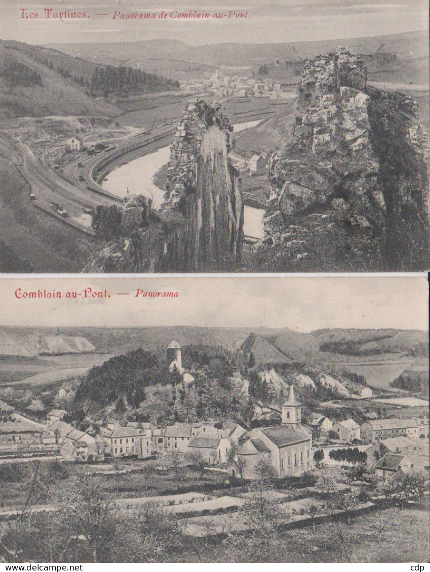 Lot 2 Cpa Comblain Au Pont - Comblain-au-Pont